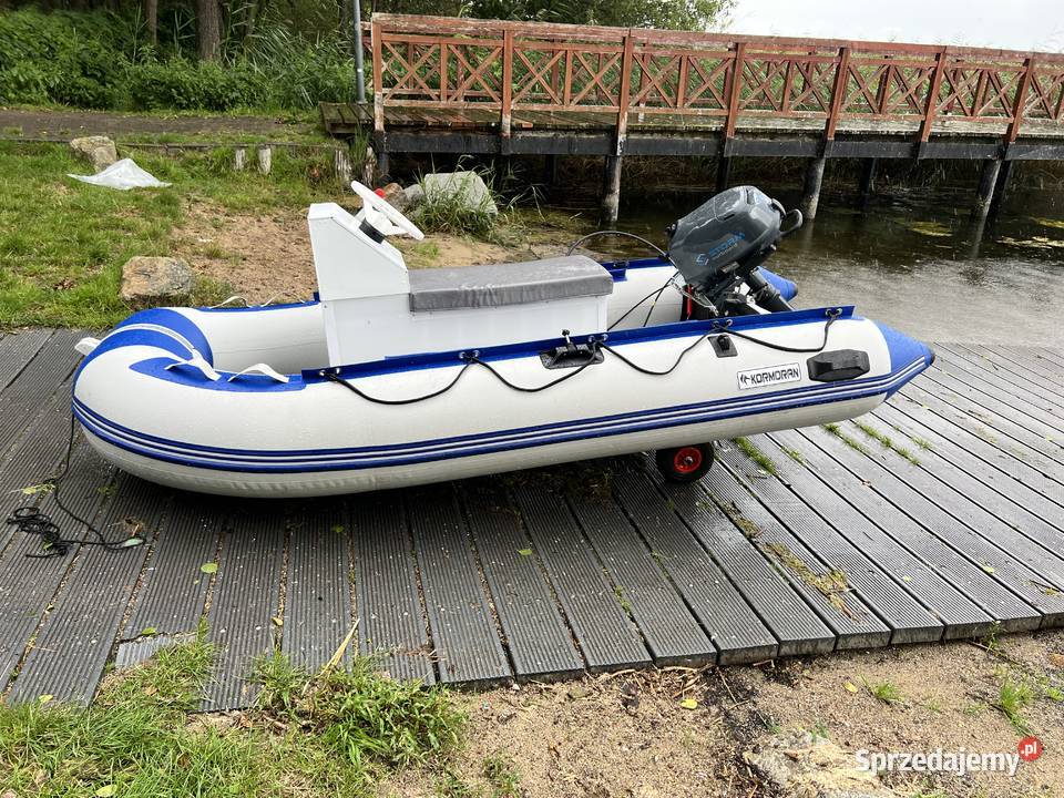 RIB ze sterówką i silnikiem nowy zestaw na Gdynia