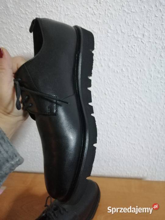 AJ Armani Jeans męskie półbuty wizytowe czarne inna