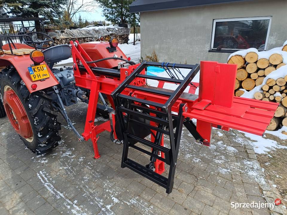 Łuparka do drewna C 330 C 328 Leśnictwo Jordanów