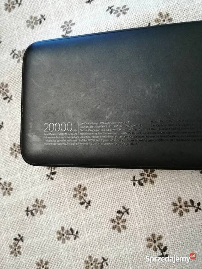 POWER BANK REDMI 20000 mAh Elektronika Warszawa