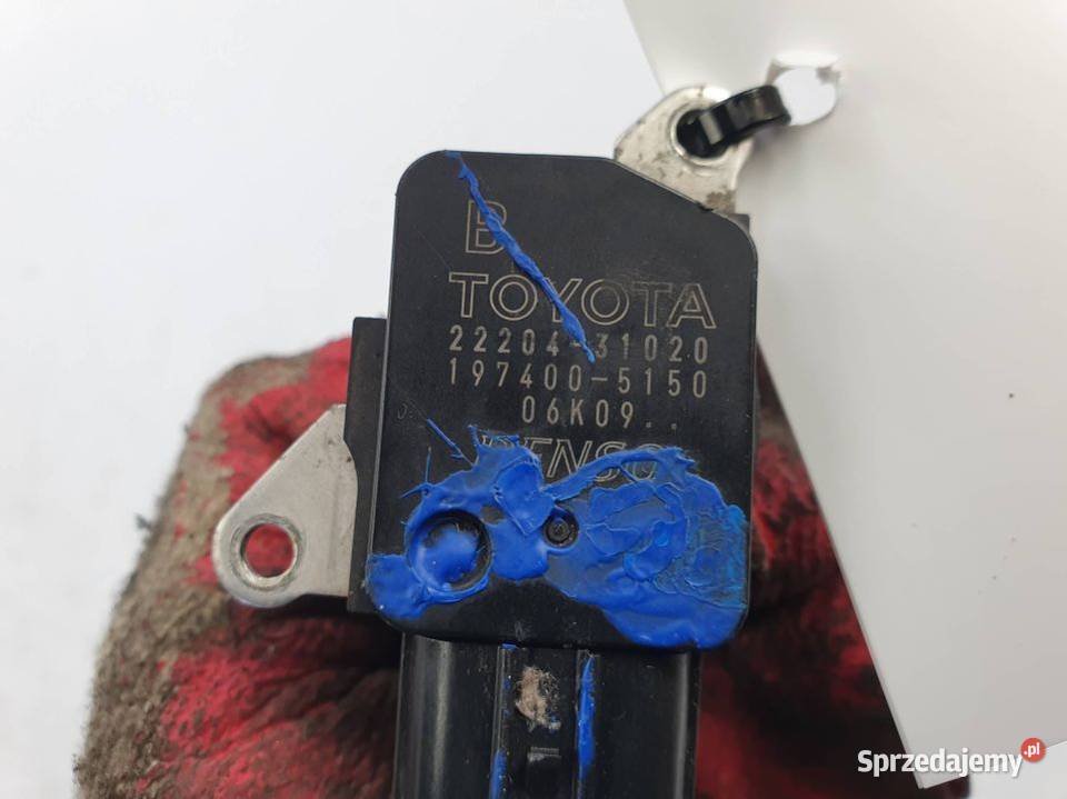 PRZEPŁYWOMIERZ TOYOTA AURIS I 2220431020 osobowe Lipno