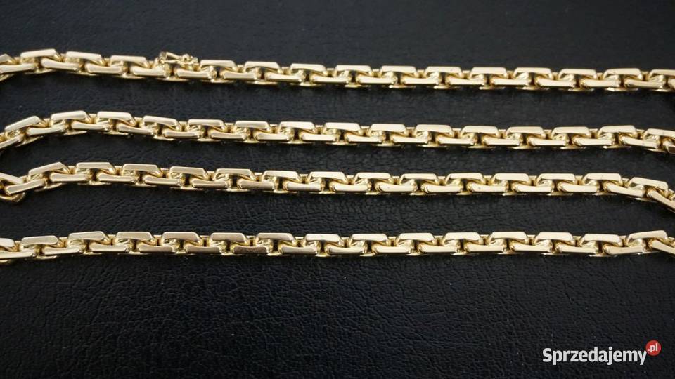 ZŁOTY ŁAŃCUSZEK KUTY ŁAŃCUCH ANKIER 70G