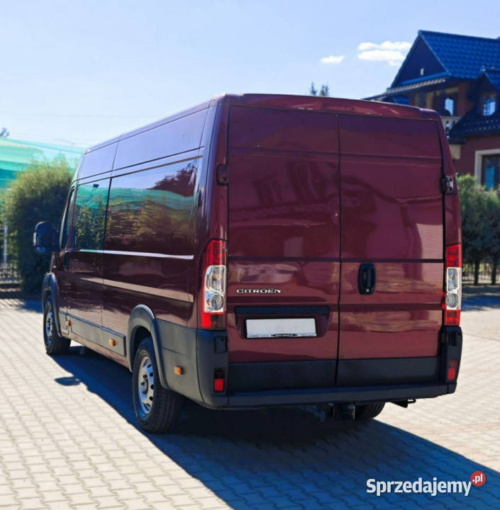 Citroen Jumper 5 osób L2H3 30 Hdi bordowy Nowy Sącz