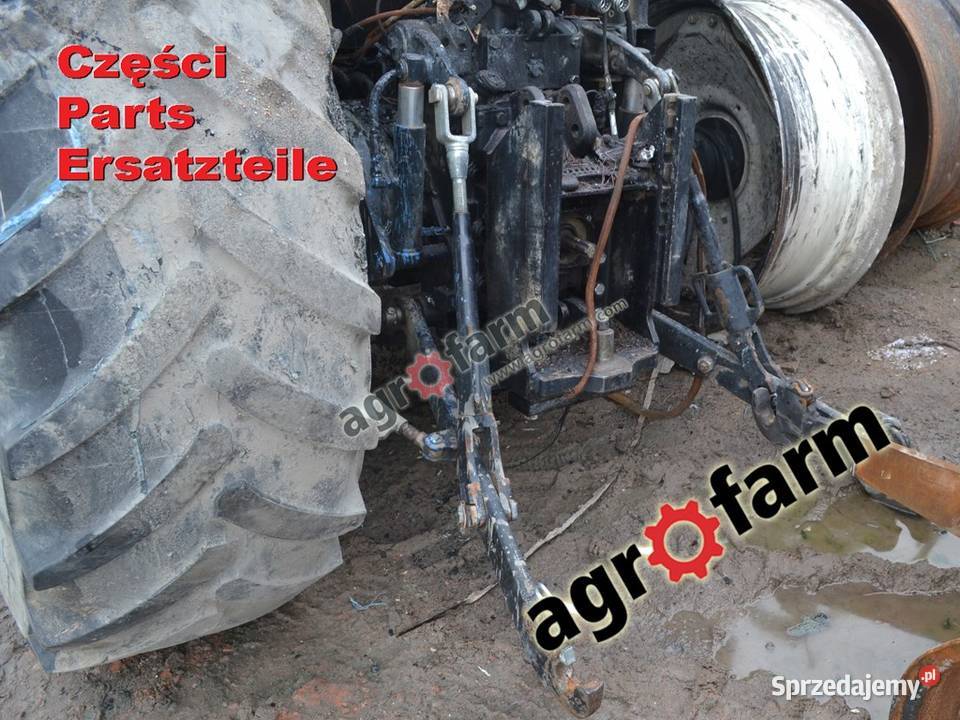 Holland T6020 części skrzynia biegów silnik Byków sprzedam