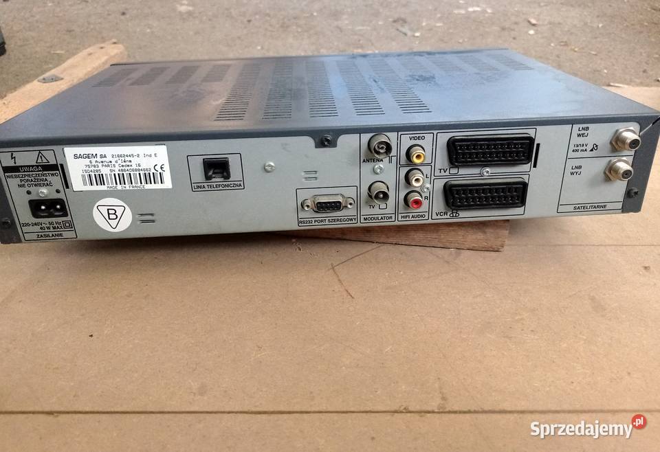 Sagem ISD 4285 tuner satelitarny Polsat Bytów
