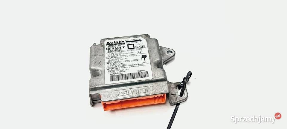 MODUŁ RENAULT MEGANE I 8200117651 AIRBAG