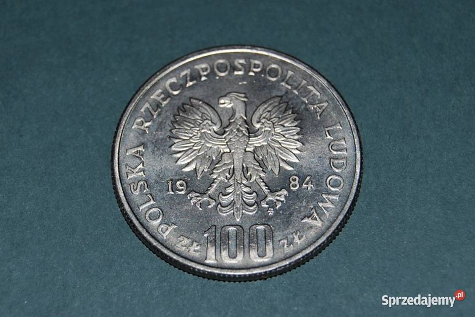 100 1984r Moneta Starocia Warszawa