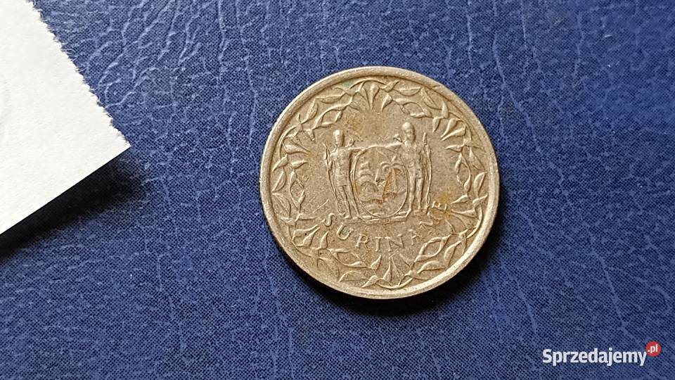 Stare monety 25 cent 2014 Surinam Lesko