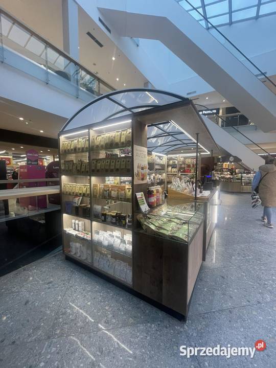Wyspa handlowa stoisko 8 m oświetlenie i Suwałki sprzedam