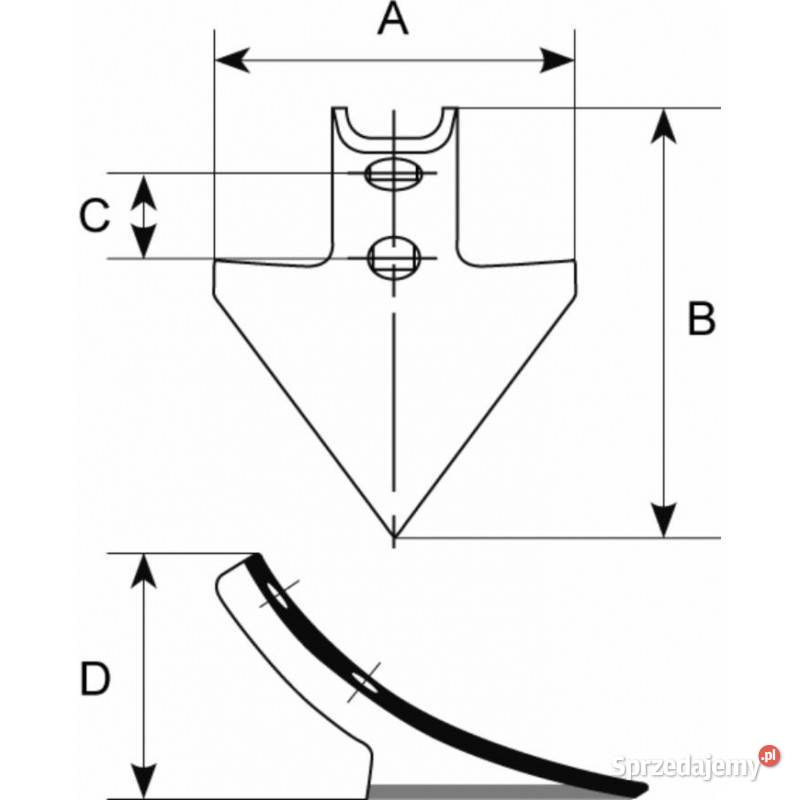 Gęsiostopa 130x145x4 SAR6493 Kamionna