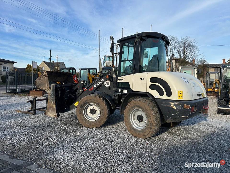 SCHAEFF TL65 Ładowarka kołowa 2019 widły łyżka