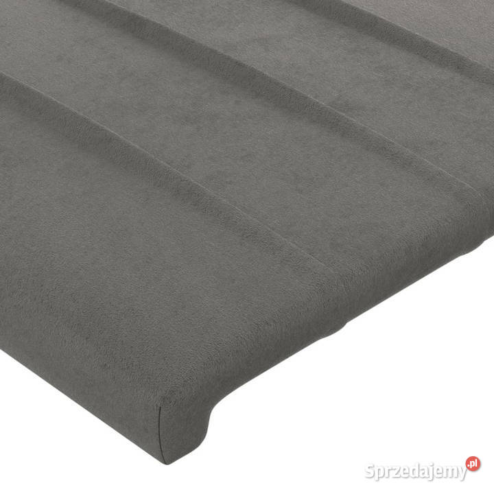 Zagłówek do łóżka z LED jasnoszary 100x5x7888 Warszawa