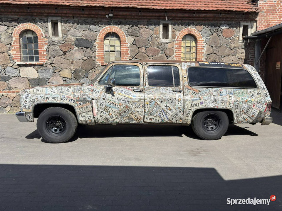 Chevrolet Blazer 1982 SUBURBAN klasyczny SUV tag klimatyzacja Sulechów