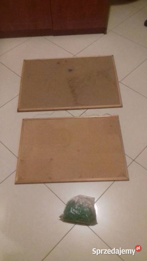 Tablice korkowe 2 sztuki wiszące Kraków