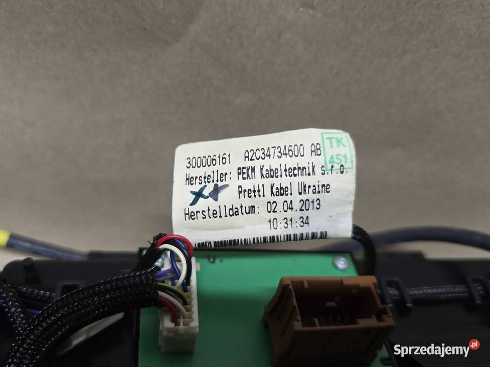 Wyświetlacz Ekran Radia Nawigacji Peugeot 308 Kąty Wrocławskie