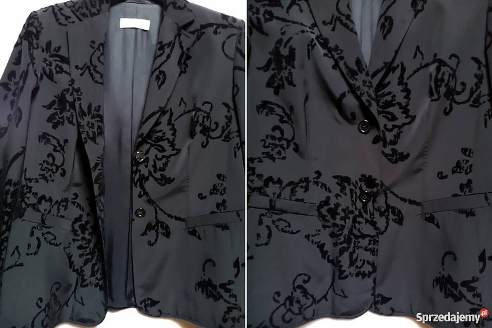 Gerry Weber czarna marynarkażakiet damski 42 XL Rozmiar 42(XL) Lublin