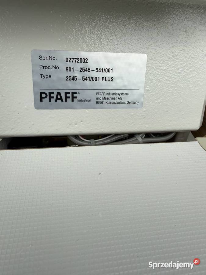 Pfaff 2545 541001 PLUS maszyna do szycia automat Łaskarzew