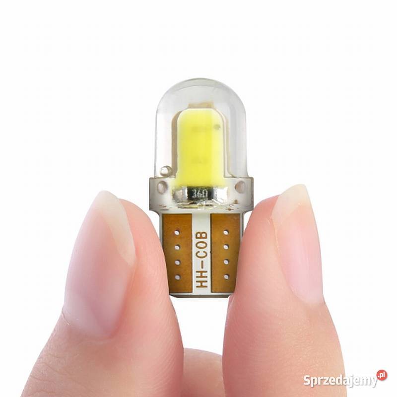 Żarówka LED W5W COB 8SMD CANBUS śląskie Dąbrowa Górnicza sprzedam