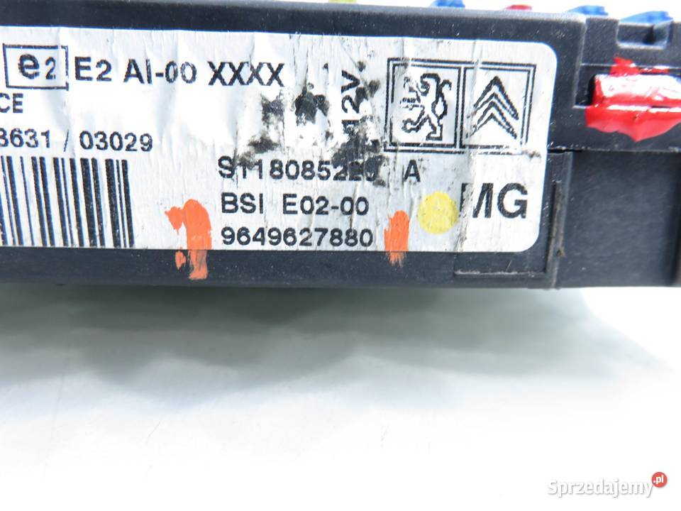 BSI PEUGEOT 206 14 i 9649627880