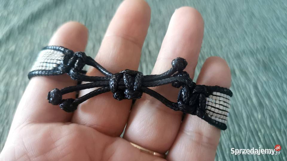 Bransoletka z koralików złota Warszawa