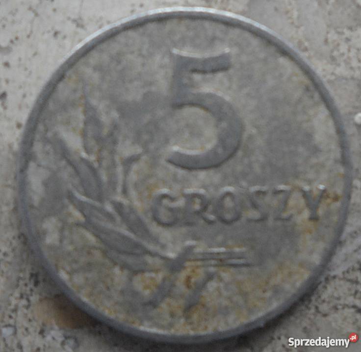 POLSKA5 GROSZY1962 r bzAL Numizmatyka Legionowo sprzedam
