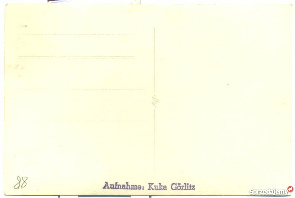 Stara fotografia pocztówka most w górach Ostrów Wielkopolski