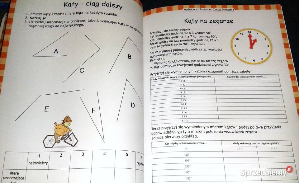 MathRiders Junior Poziom 6 Zeszyt ćwiczeń 3 Chełm sprzedam