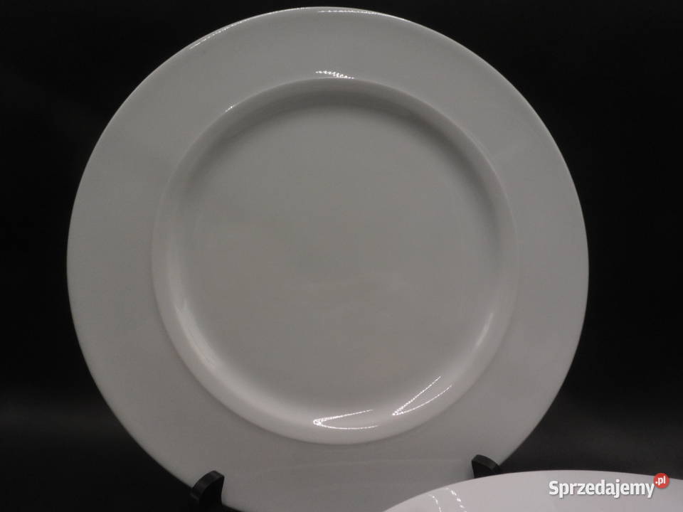 Porcelanowe talerze płytkie obiadowe 6 Raszków