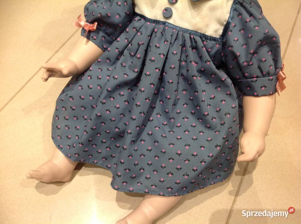Stara Porcelanowa LALKA DEKO PUPPE 35 Nowa Sól