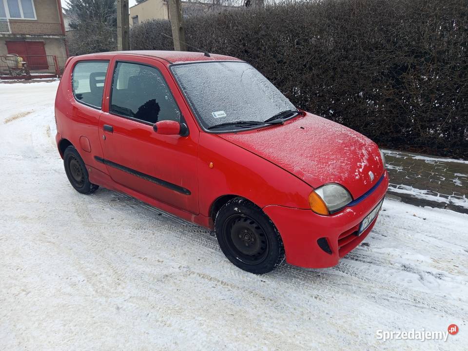 Fiat Seicento Sporting 11 ABARTH uszkodzony