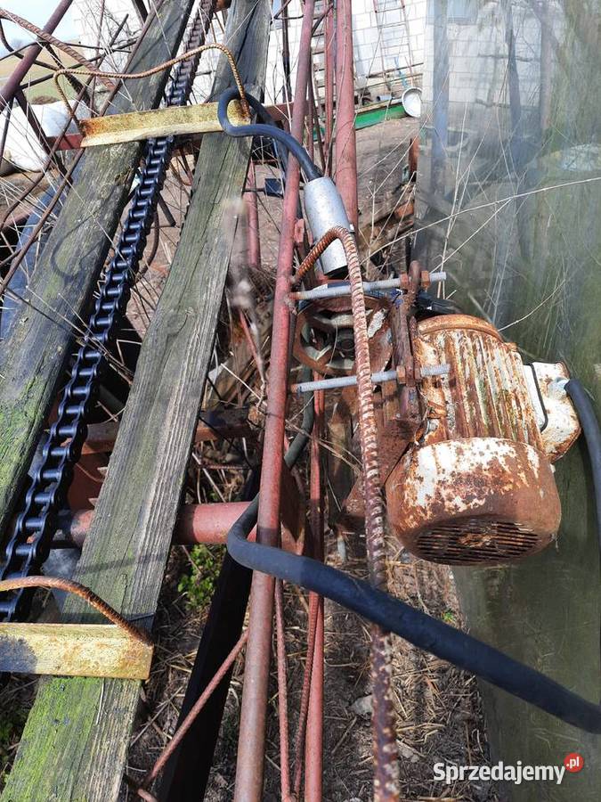 Podajnik łańcuchowy idealny do siana słomy Pozostałe Sejny sprzedam