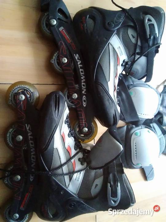 Rolki Salomon dr70 monocoque r 28 ochraniacze Świdnica