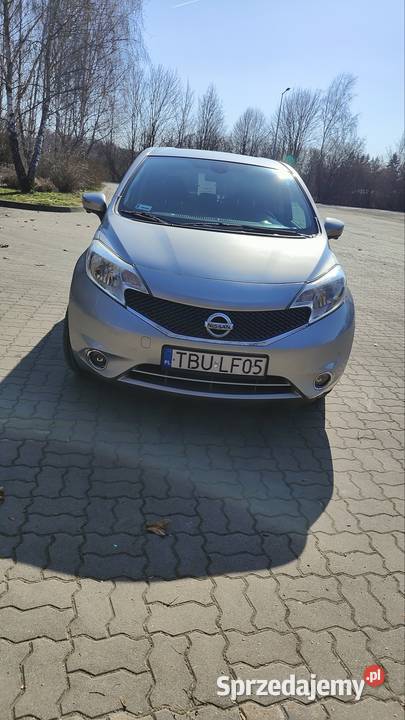 Nissan note e12 15 dci 90 2014 Tekna 155 nieuszkodzony Busko-Zdrój