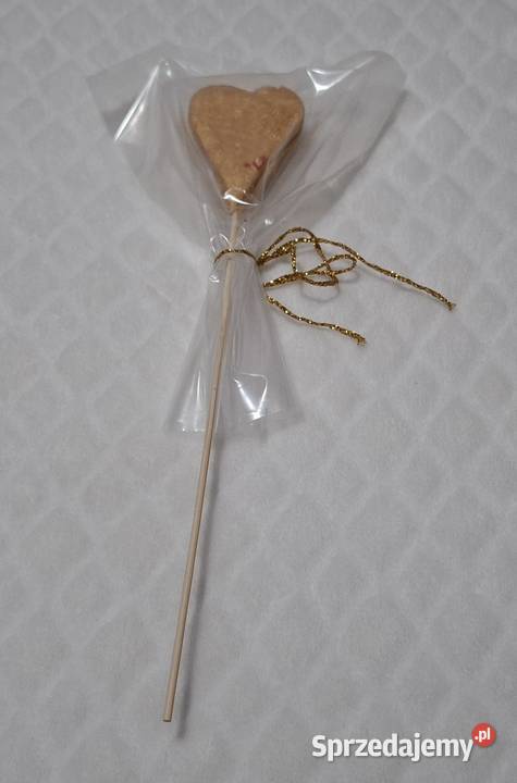 Praca plastyczna Złote serce ozdoba 45x27 śląskie Czeladź