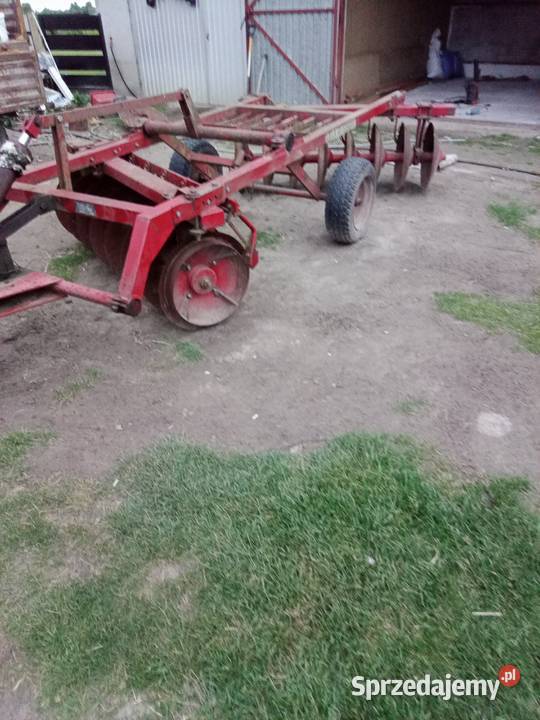 Broń talerzowa ciągana ciężką 22 m Do ciągnika Cyców sprzedam