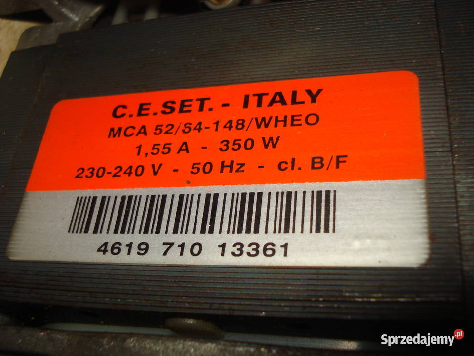 Silniki elektryczne 220 240V 300 372W pralek pomorskie Gdynia