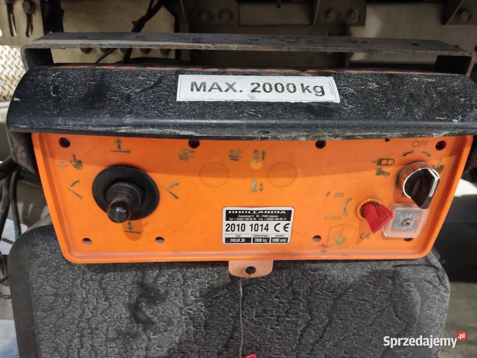 Winda załadowcza Dhollandia 2T 2020r Limanowa