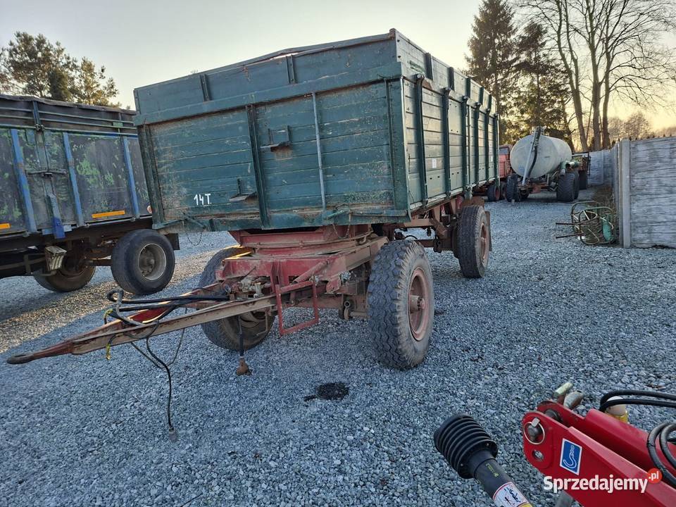 Przyczepa GLORIA 14 ton 3 stronny wywrot Rolnictwo Bolesławiec