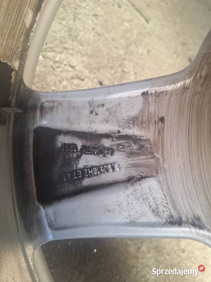 Alufelg AUDI 5x112 8J 18 ET43 RONAL felga kujawsko-pomorskie Choceń sprzedam