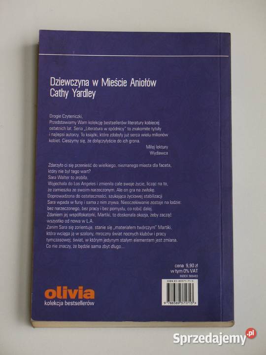 Dziewczyna w Mieście Aniołów Cathy Yardley Kraków