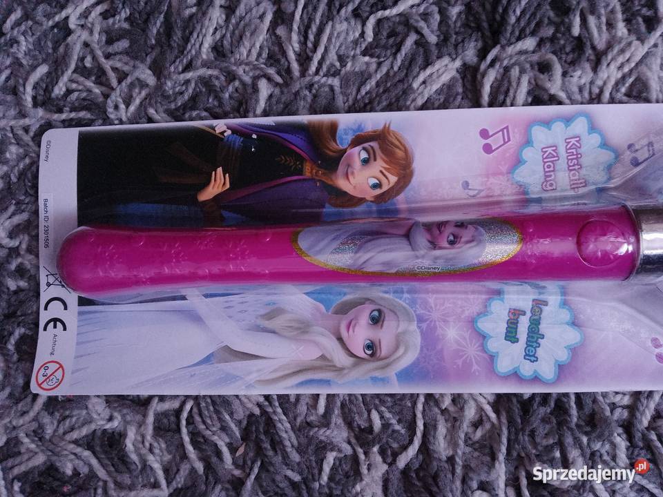 Różdżka Disney Frozen świecąca grająca Pozostałe Chrzanów