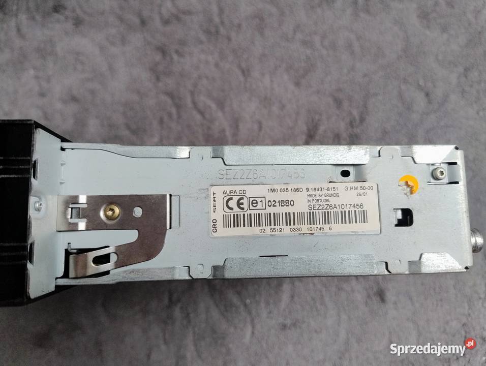 Radio Audi CD Seat Leon 1M0035186D Grundig Grundig Radioodtwarzacze Dębica