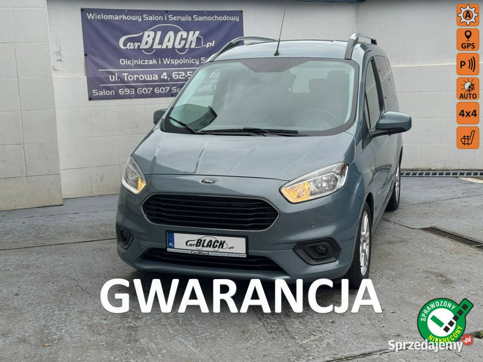 Ford Tourneo Courier Pisemna Gwarancja 12 elektryczne lusterka wielkopolskie Konin sprzedam