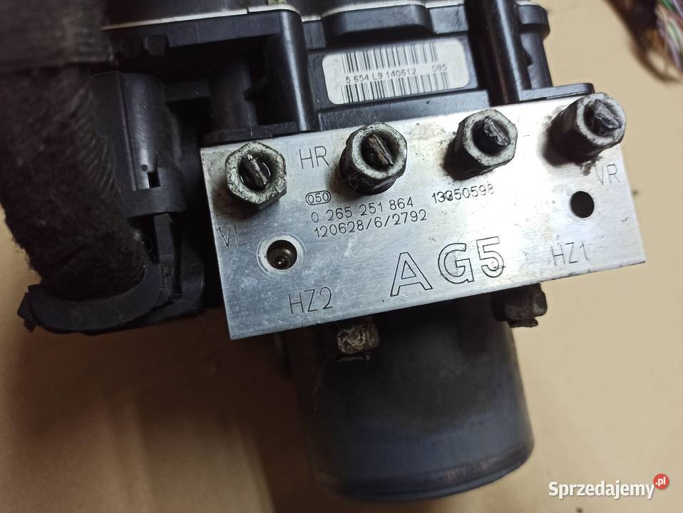 POMPA HAMULCOWA ABS OPEL CORSA D 13350598 osobowe dolnośląskie Bolesławiec