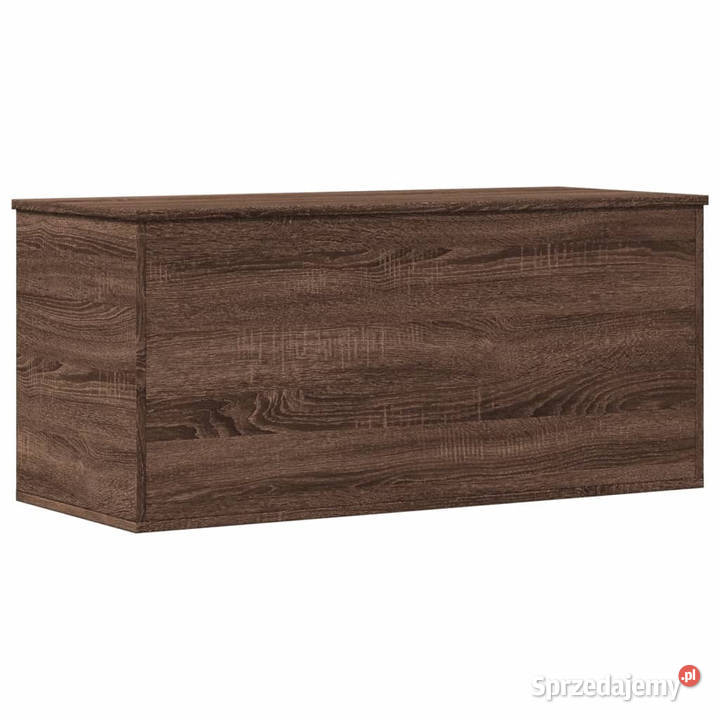 Skrzynia brązowy dąb 100x42x46 materiał Warszawa