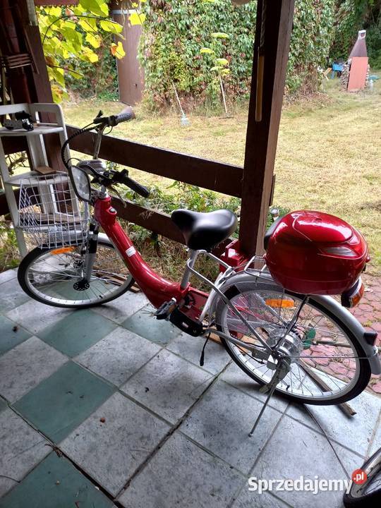 Rower elektryczny Contest Bike CB1 czerwony Lasocin