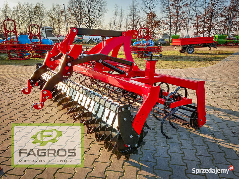 Nowy Agregat uprawowo siewny Talerzowy Brona UPS zachodniopomorskie