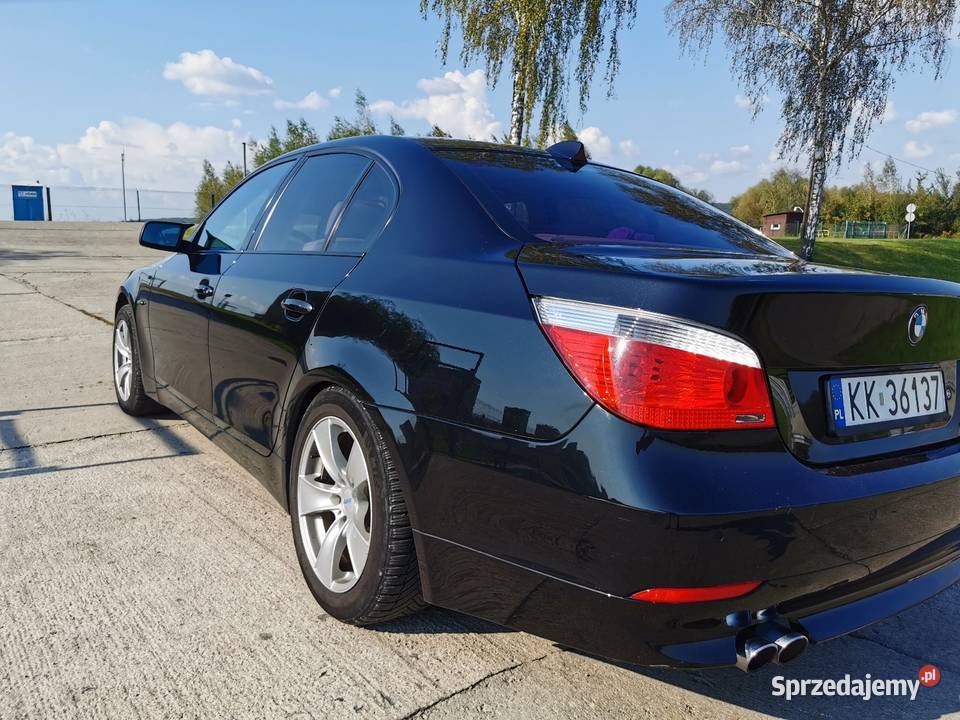 Bmw e60 Automat Czytaj Opis benzyna+LPG Seria 5 małopolskie Kraków