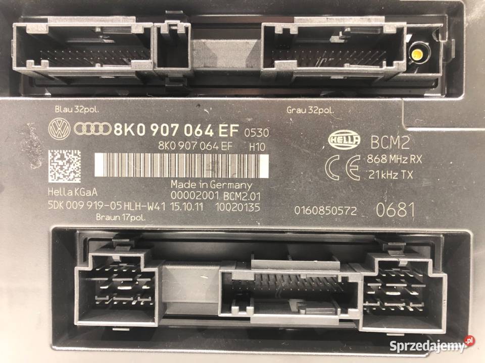 MODUŁ KOMFORTU AUDI A5 8T 8K0907064EF Hatchback