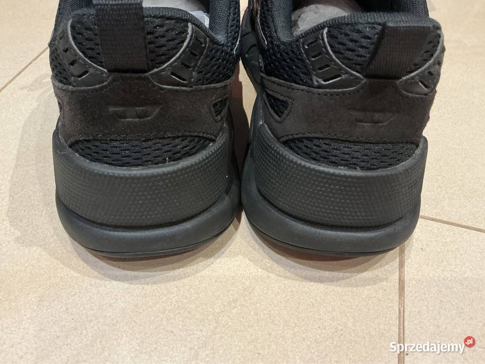 Sneakersy Czarne Męskie DIESEL 45 Nowe lubuskie Nowa Sól